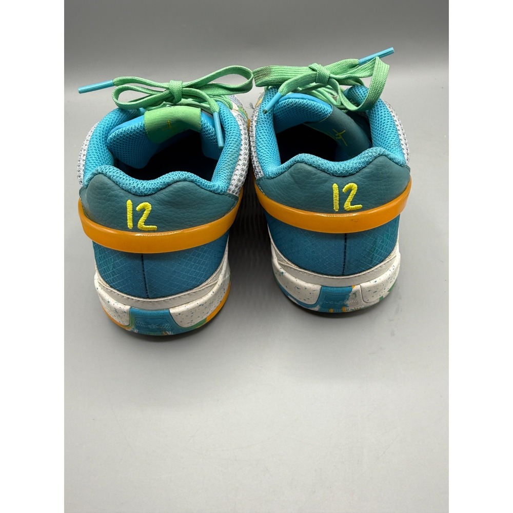 Nike Ja 1 Low Sundial White/Green/Blue/Gold Athletic Shoes Sneakers Size 6.5Y - Picture 13 of 16